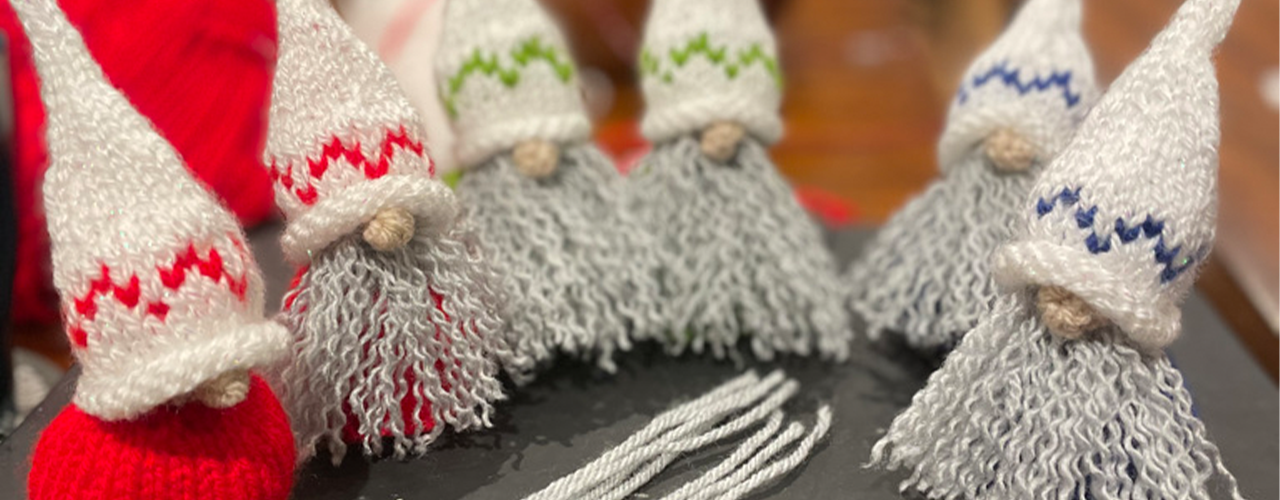 gnomes Christmas knit